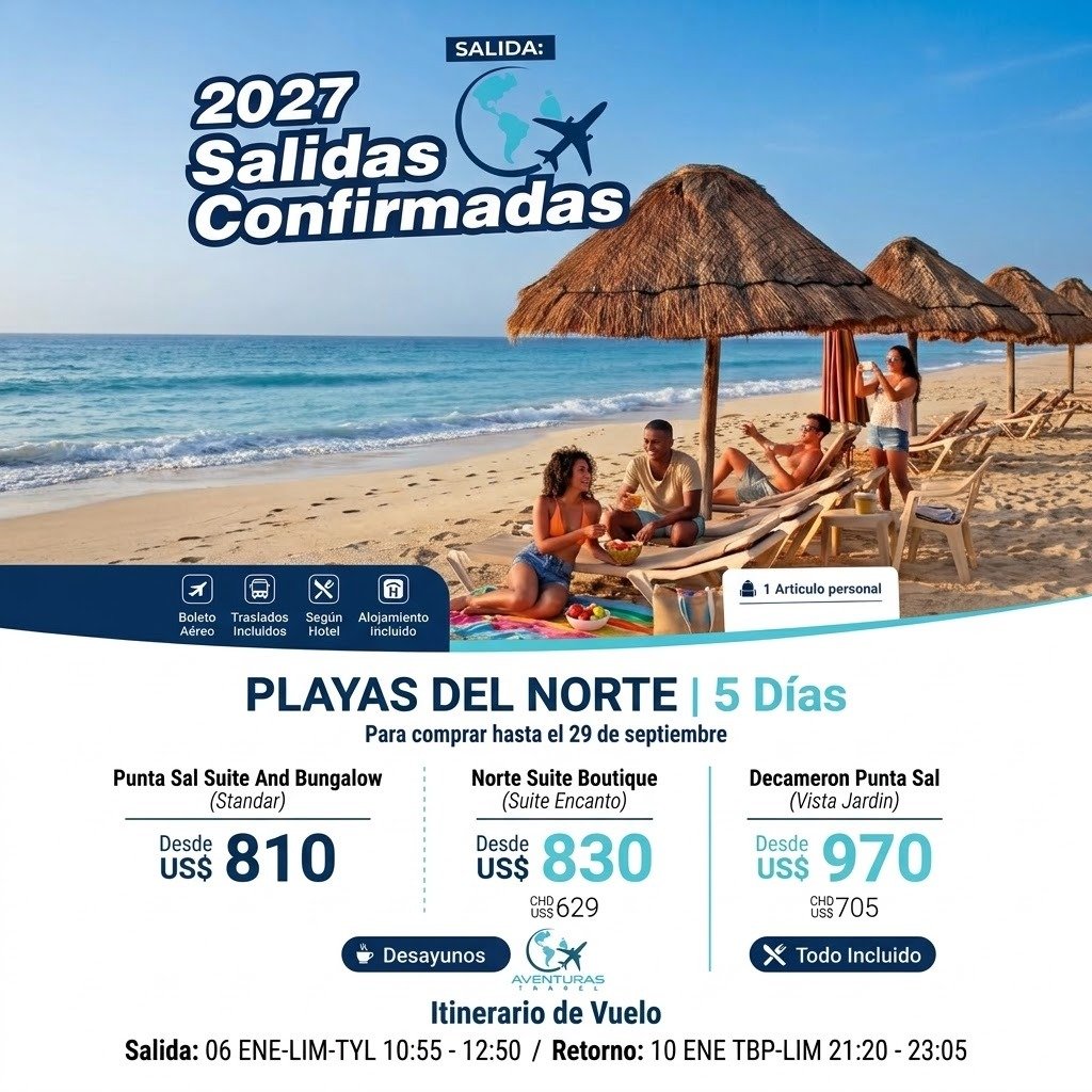 Playas del Norte 2027