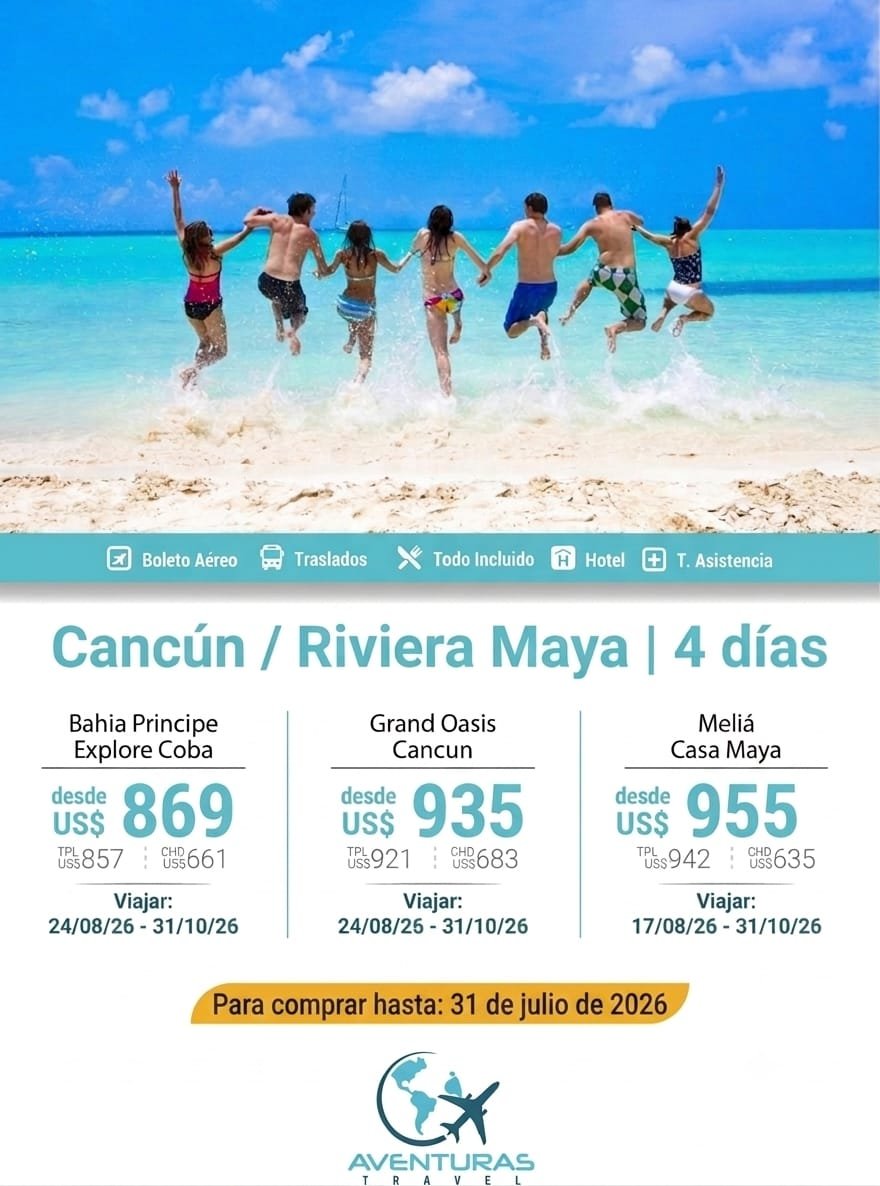 Cancún / Riviera Maya | 4 días